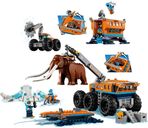 LEGO® City La base arctique d'exploration mobile composants