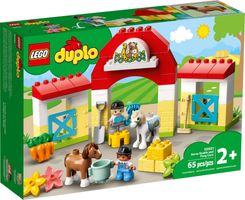 LEGO® DUPLO® Paardenstal en pony's verzorgen