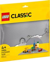 LEGO® Classic La plaque de construction grise