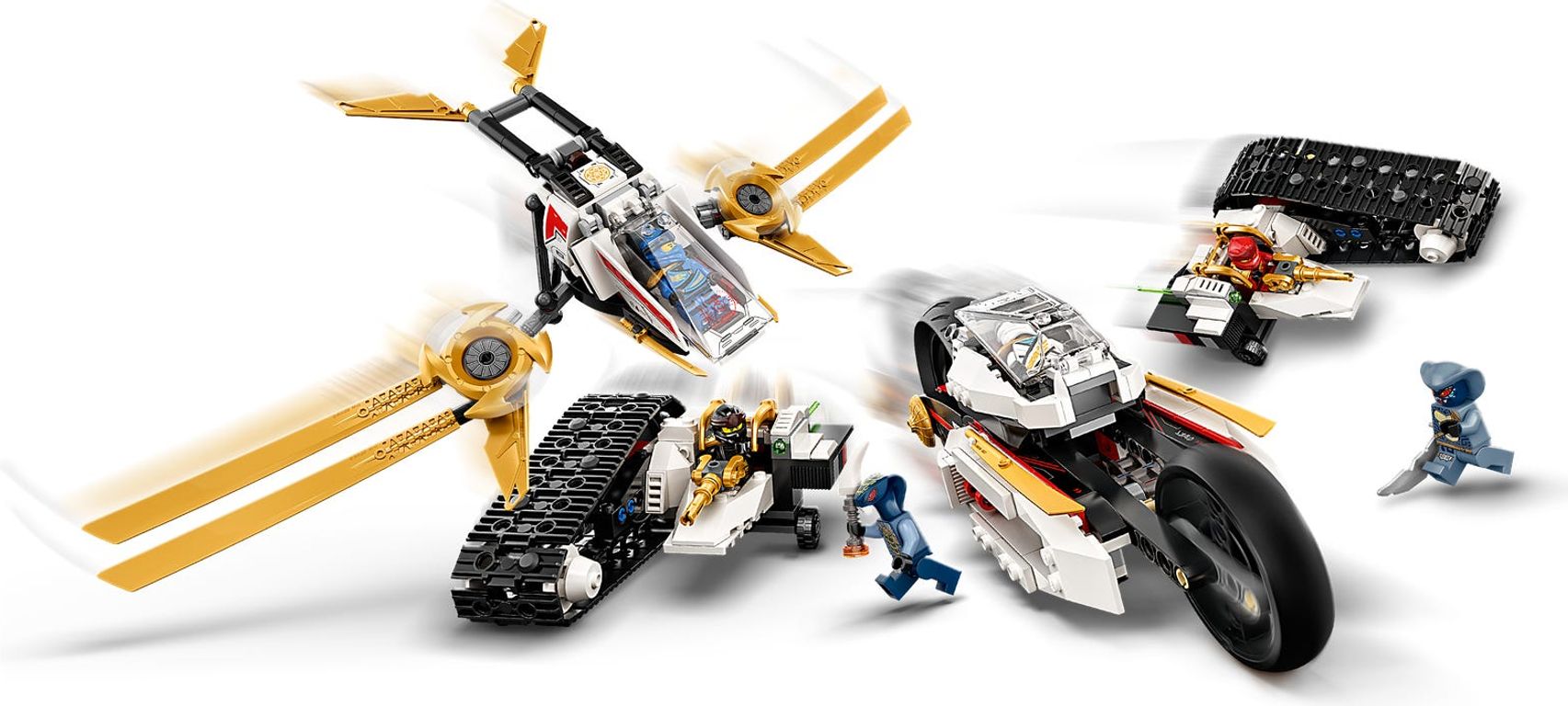 LEGO® Ninjago Ultrasone aanval speelwijze