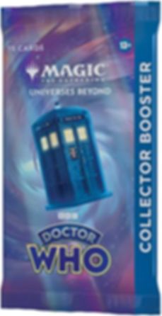 Magic: The Gathering – Doctor Who Collector Booster Box components