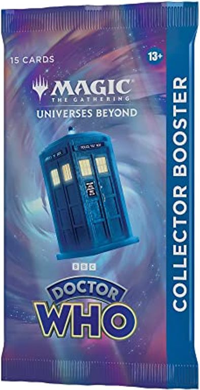 Magic: The Gathering – Doctor Who Collector Booster Box components