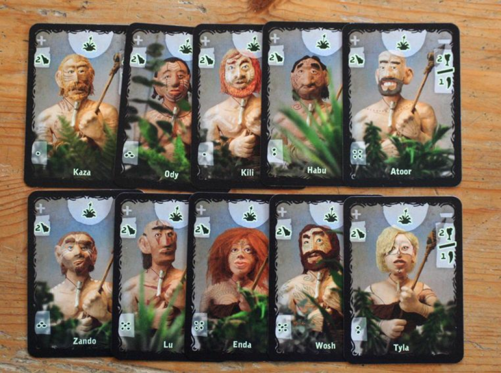 Cavemen: The Quest for Fire kaarten