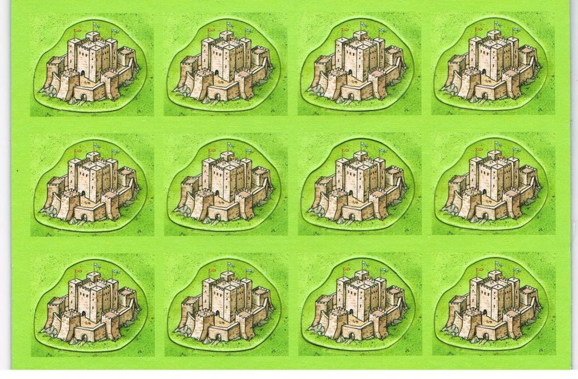 Carcassonne: Bruggen, Burchten en Bazaars tegels