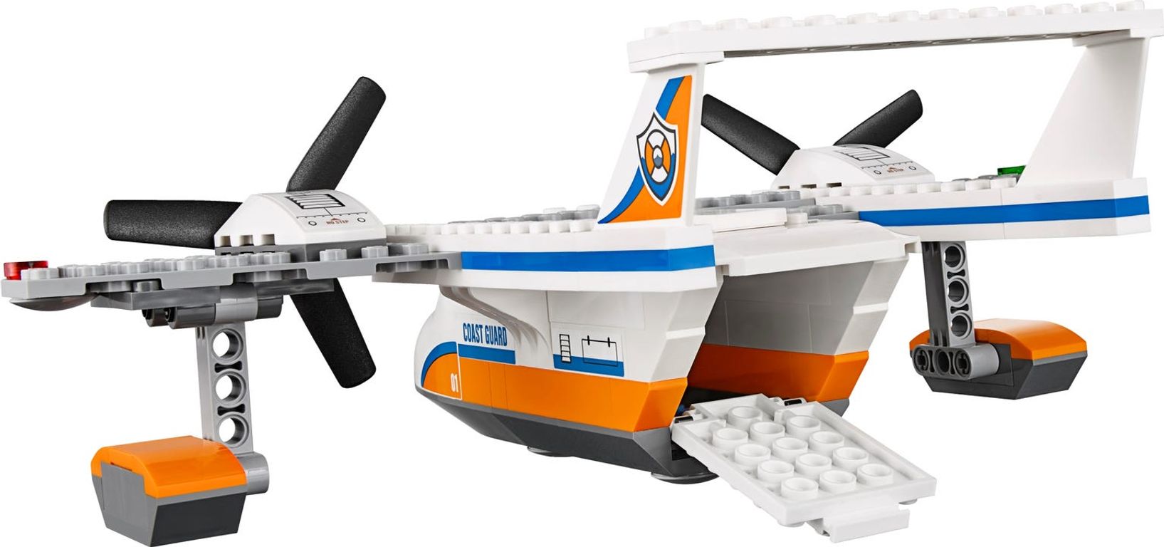 LEGO® City L’hydravion de secours en mer face arrière