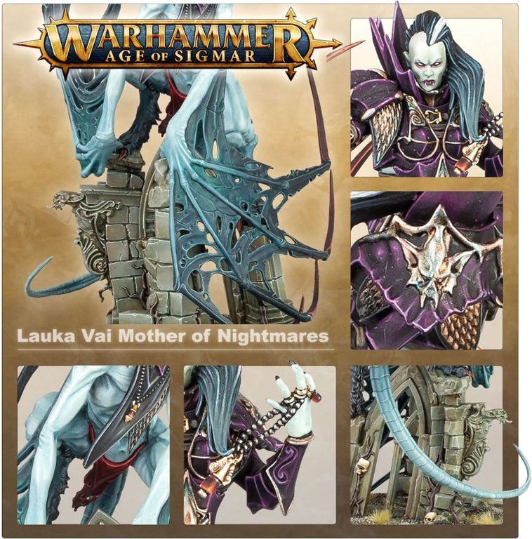 Warhammer: Age of Sigmar - Lauka Vai, Mother of Nightmares miniature