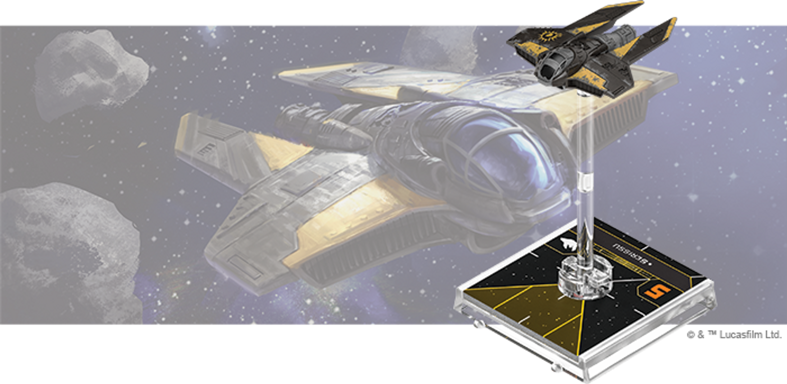 Star Wars: X-Wing (Second Edition) – M3-A Interceptor miniatura