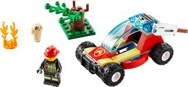 LEGO® City Forest Fire components