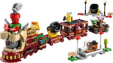 LEGO® Super Mario™ The Bowser Express Train components