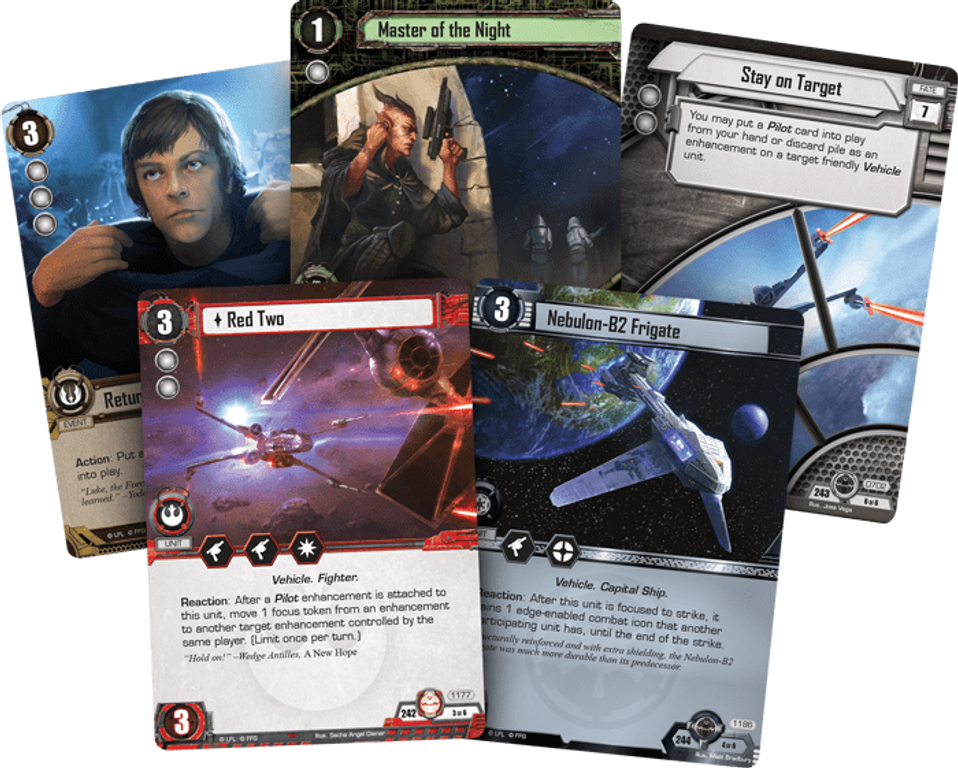 Star Wars: le jeu de cartes – Méditation et Maîtrise cartes