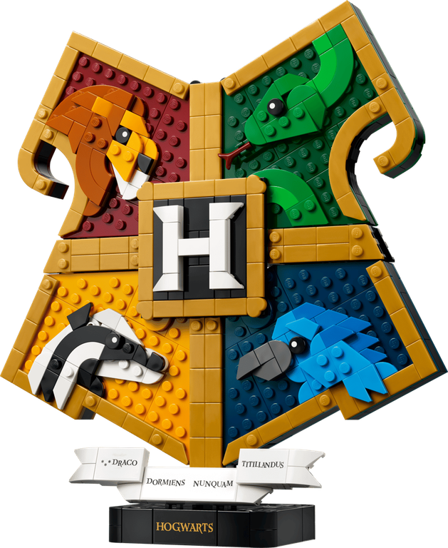 LEGO® Harry Potter™ Hogwarts™ House Crest components