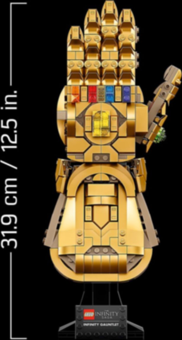 LEGO® Marvel Le Gant de l’infini composants