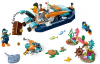 LEGO® City Le bateau d’exploration sous-marine