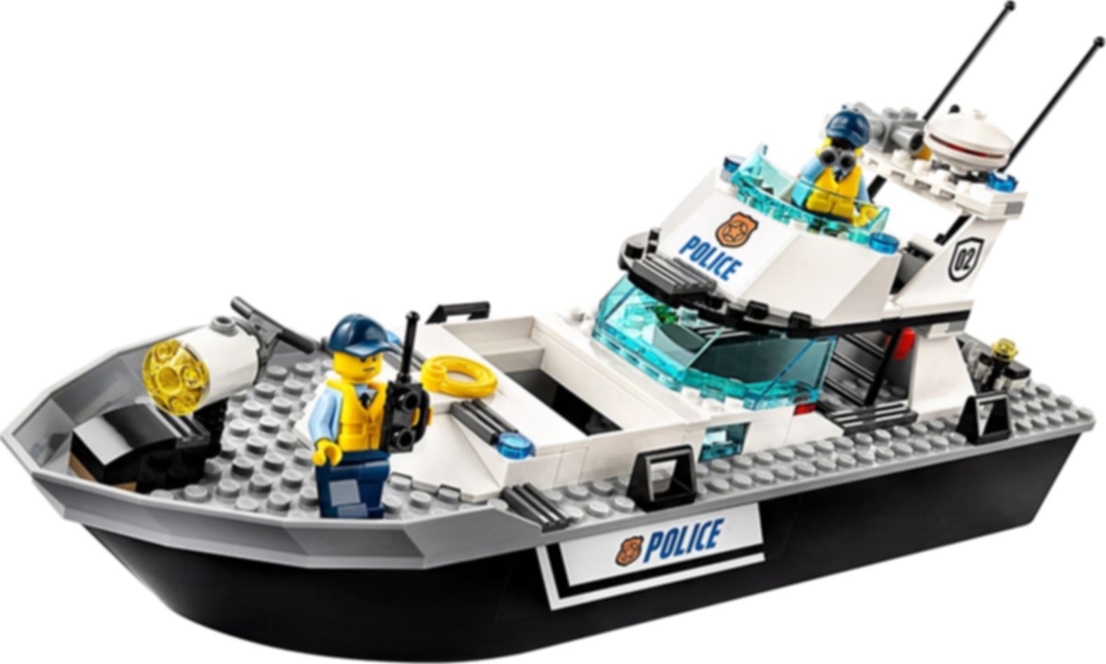 LEGO® City Police Patrol Boat gameplay