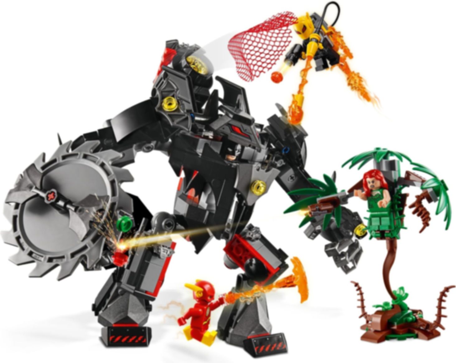 LEGO® DC Superheroes Le robot Batman™ contre le robot Poison Ivy™ gameplay