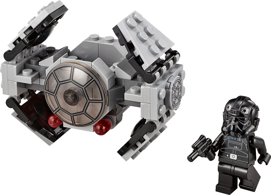 LEGO® Star Wars TIE Advanced Prototype™ components