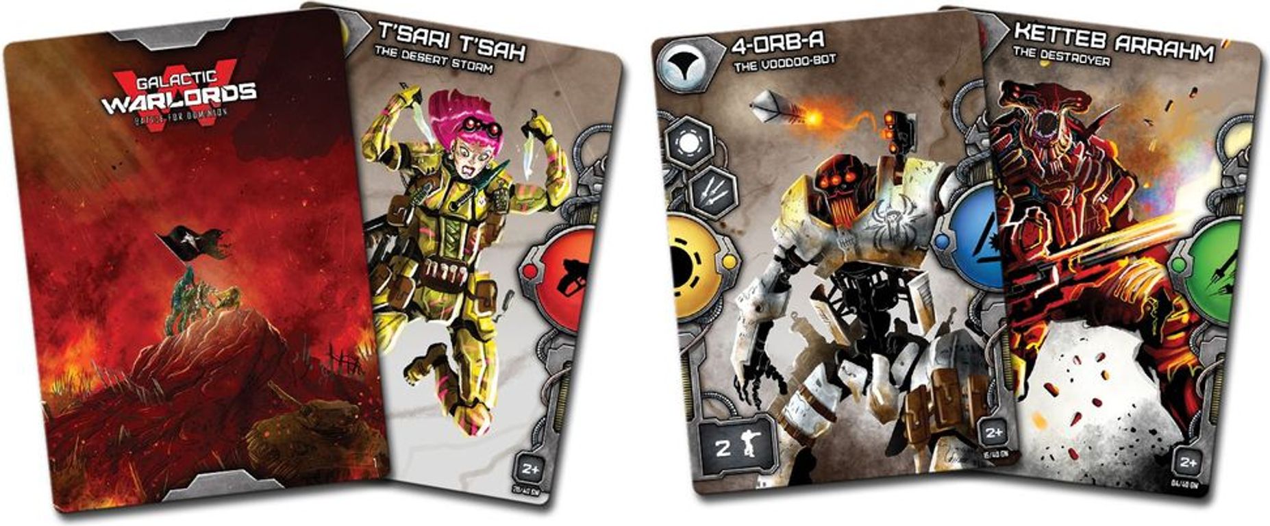 Galactic Warlords: Battle for Dominion cards
