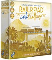 Railroad Ink Challenge: Jaune