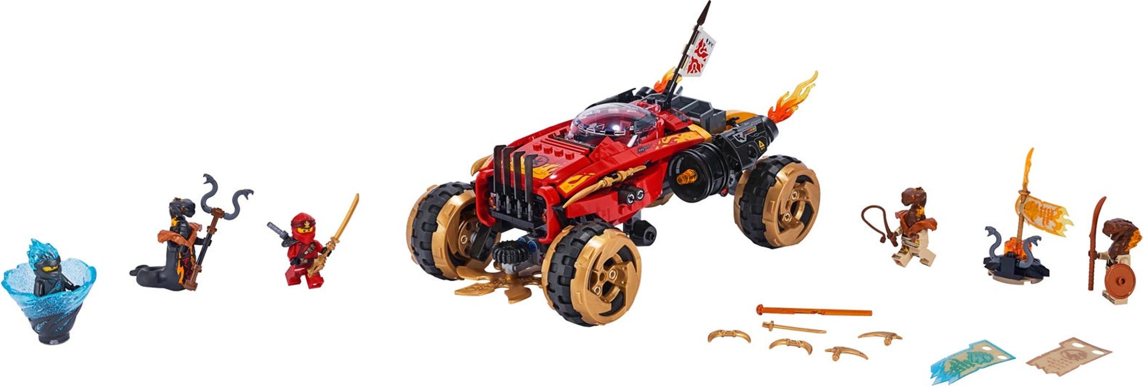 LEGO® Ninjago Katana 4x4 komponenten