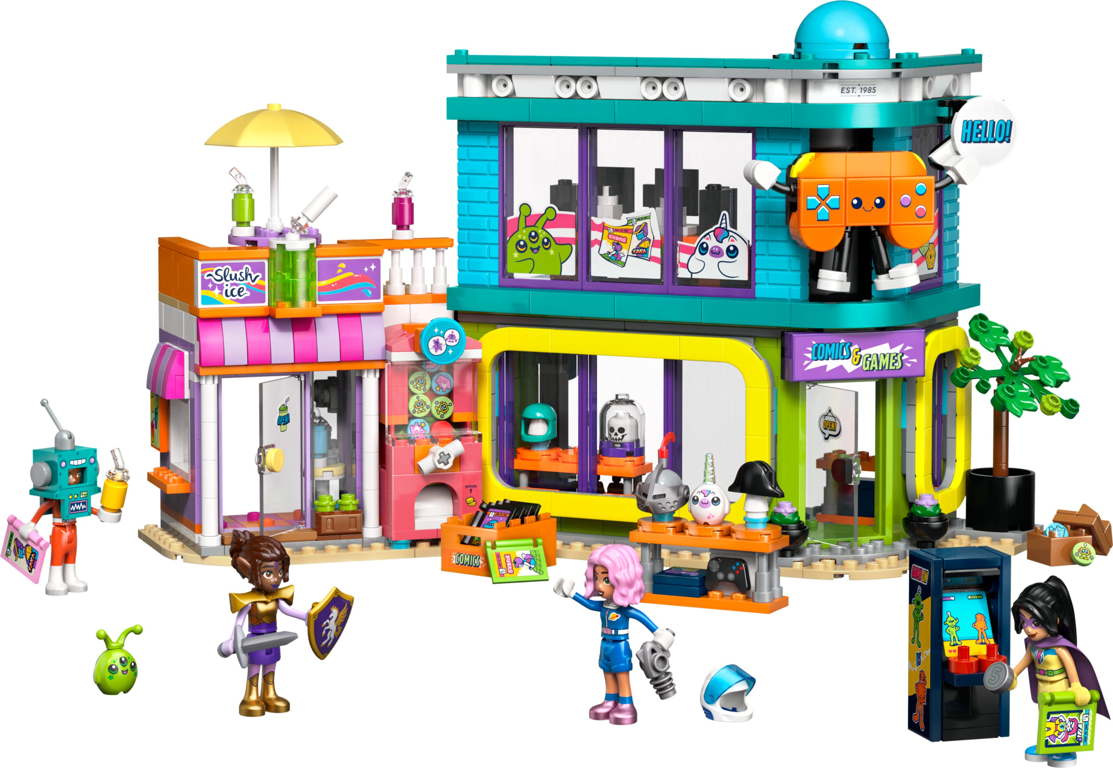 LEGO® Friends Negozio di fumetti e giochi componenti