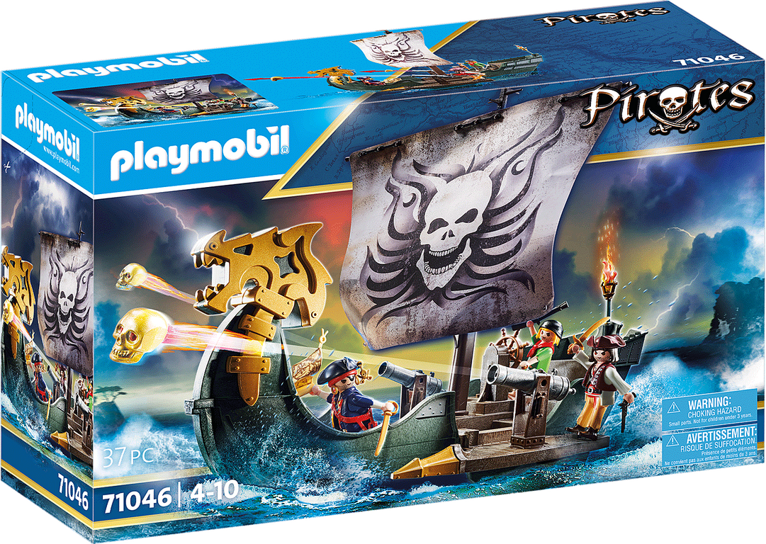 Playmobil ghost hot sale pirate ship