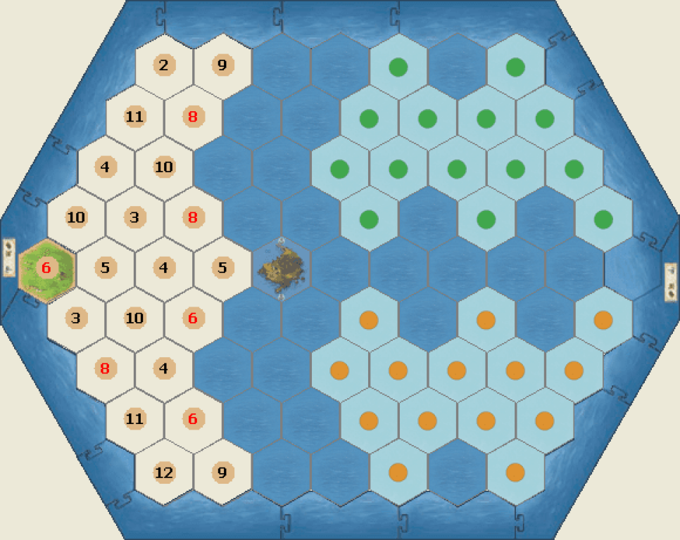 Catan: Piraten & Ontdekkers – 5-6 Spelers spelbord