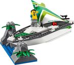 LEGO® City Segelboot in Not komponenten