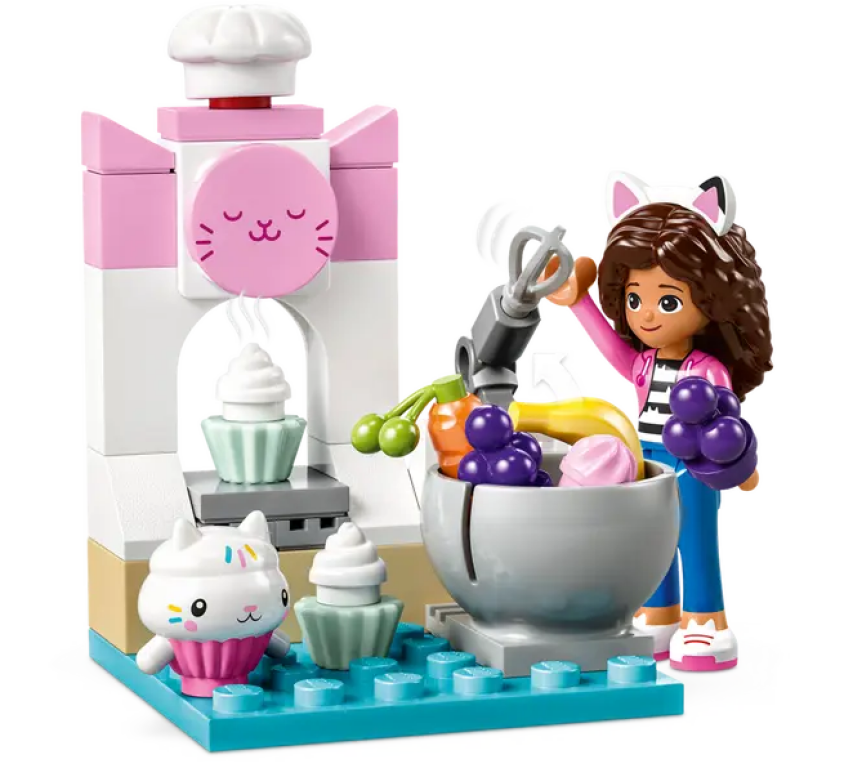 LEGO® Gabby's Dollhouse Divertimento in cucina con Dolcetto gameplay