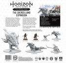 Horizon Zero Dawn: The Board Game – Sacred Land rückseite der box