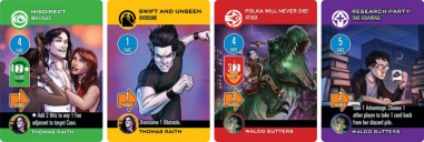 The Dresden Files Cooperative Card Game: Fan Favorites cards