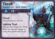 Summoner Wars (Second Edition): Storm Goblins Faction Deck Thrak kaart