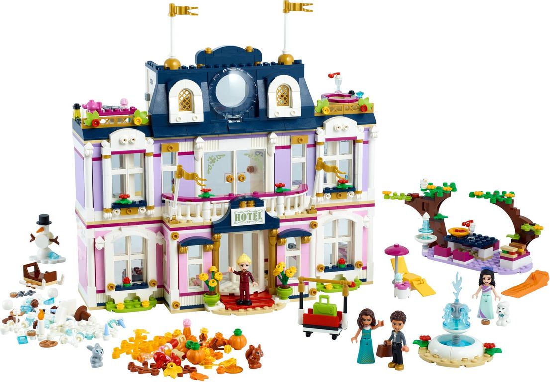 LEGO® Friends Heartlake City Grand Hotel componenten