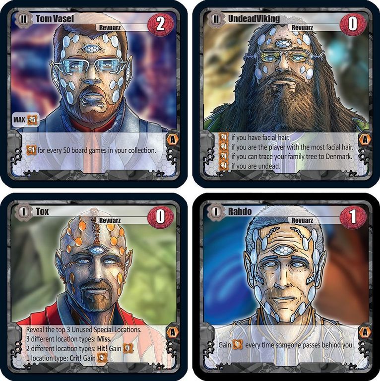 Among the Stars: The Ambassadors cards