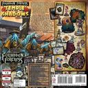 Shadows of Brimstone: Temple of Shadows Deluxe Expansion parte posterior de la caja