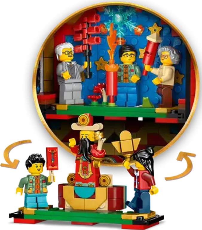 Fortune Firecracker minifigures