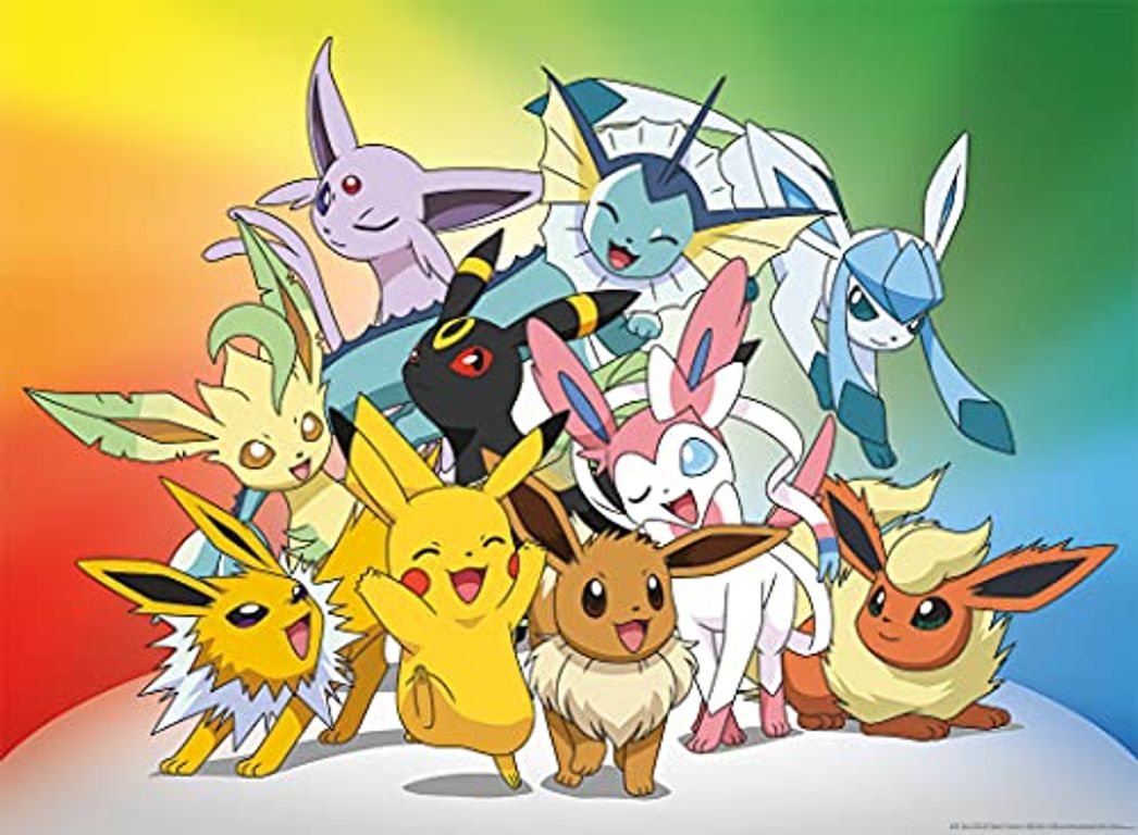 Pokémon Evoluties van Eevee