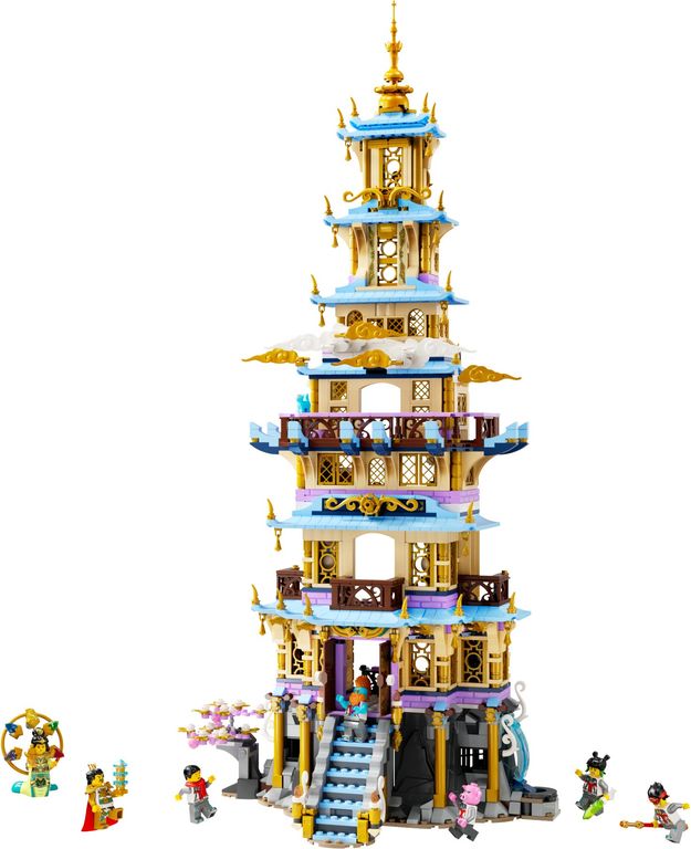 LEGO® Monkie Kid Pagoda Celestial partes