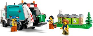 LEGO® City Camion per il riciclaggio dei rifiuti minifigure