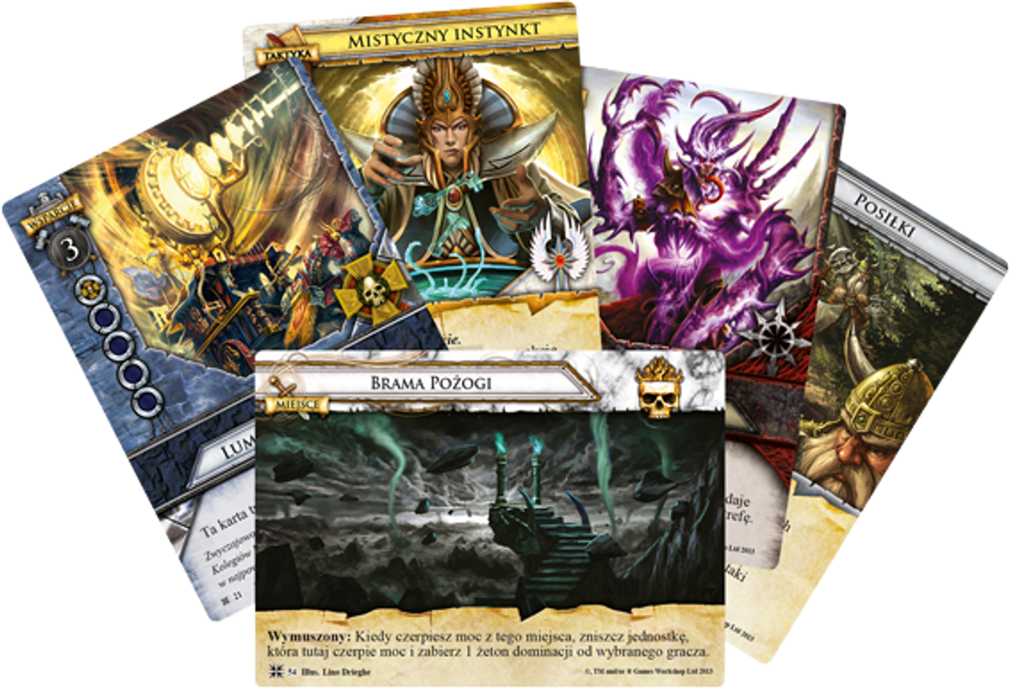 Warhammer: Invasion - Cataclysme cartes