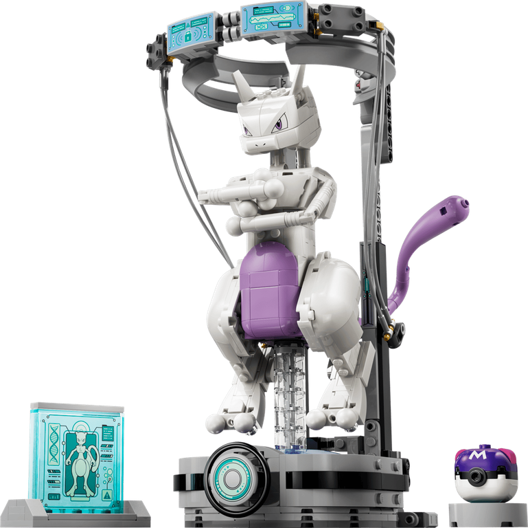 LEGO® Pokémon™ SMART Play™: Mewtwo's Lab Break components
