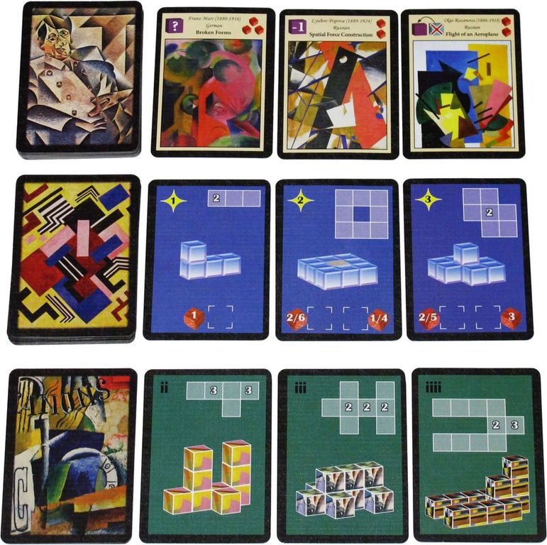 Cubist cards