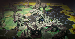 Deep Rock Galactic: The Board Game – Korlok Tyrant-Weed Miniature Expansion