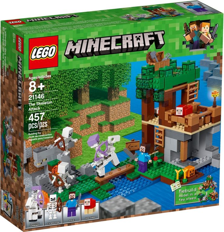 The Best Prices Today For Lego Minecraft The Skeleton Attack Toybricksfinder