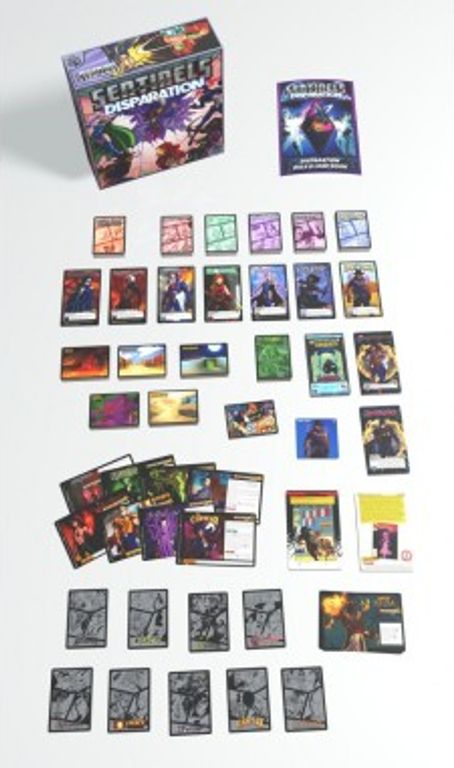 Sentinels of the Multiverse: Definitive Edition – Disparation componenti