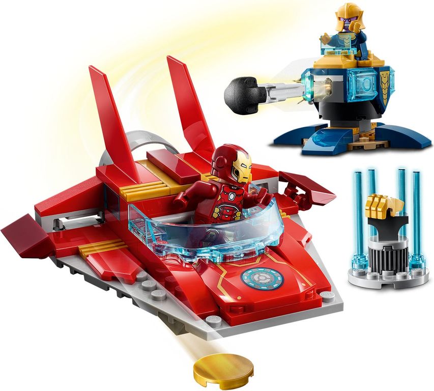 LEGO® Marvel Iron Man vs. Thanos components