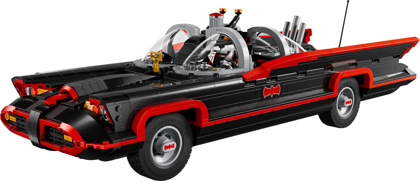 LEGO® DC Superheroes Batman: Batmobil aus der 60er-Jahre-Fernsehserie komponenten