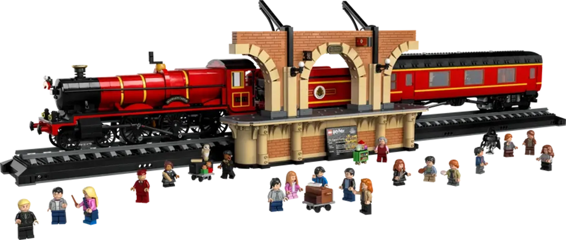 LEGO® Harry Potter™ Hogwarts Express™ – Collectors' Edition components