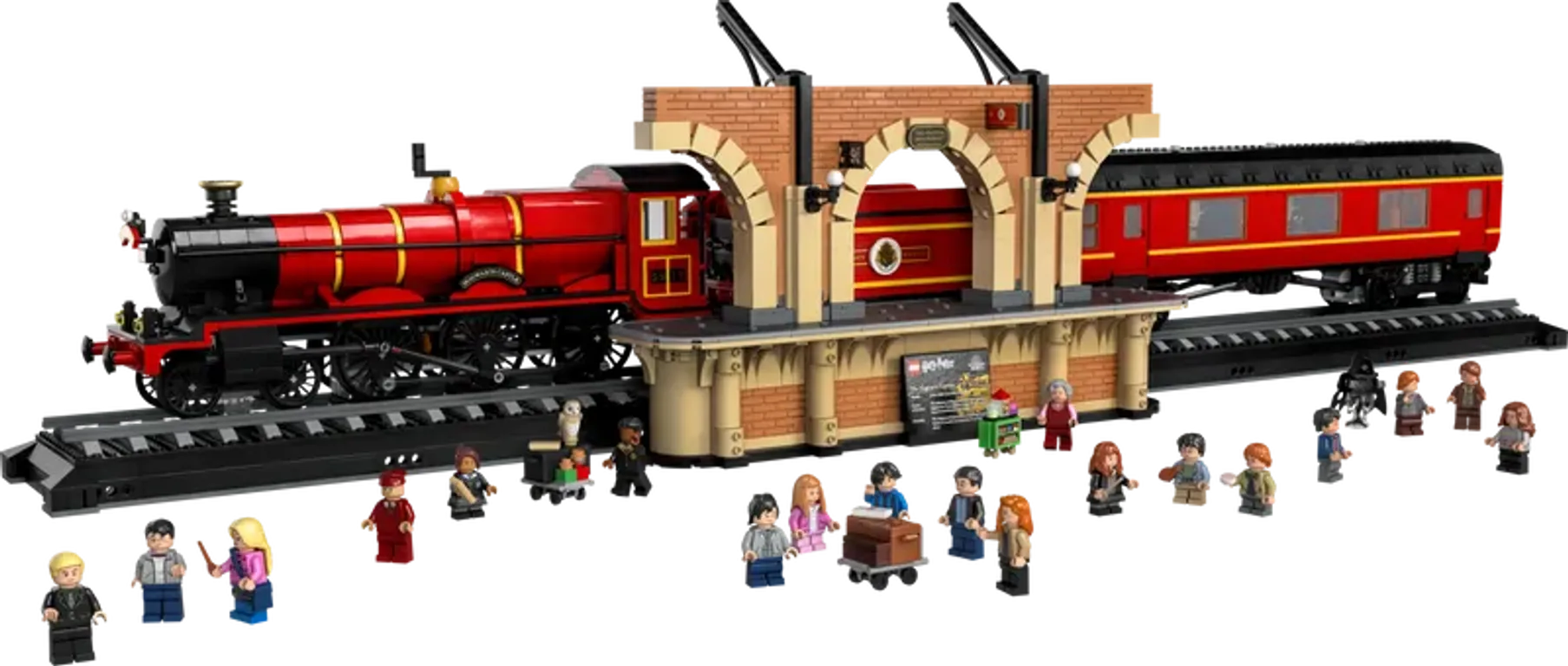 LEGO® Harry Potter™ Le Poudlard Express - Edition Collector composants