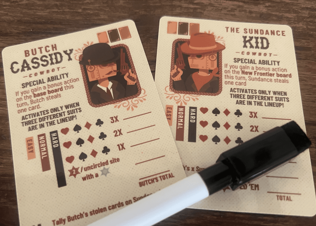 Fliptown: New Frontier cards
