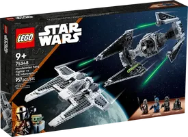 LEGO® Star Wars Mandalorian Fang Fighter vs. TIE Interceptor